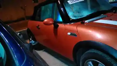Veículo de Sucata mini cabrio (r52) cooper do ano 2001 alimentado 