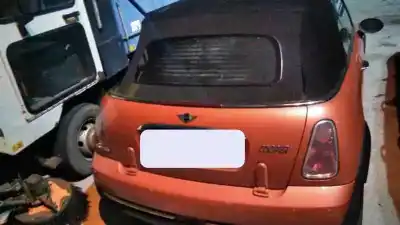 Veículo de Sucata mini cabrio (r52) cooper do ano 2001 alimentado 