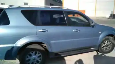 Утилизация автомобиля ssangyong rexton rx 270 full года 2001 питание d27dt