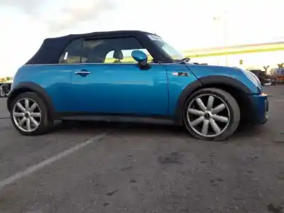 Veículo de Sucata mini cabrio (r52) cooper s do ano 2001 alimentado w11b16a