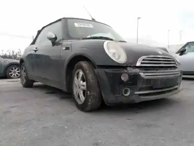 Veículo de Sucata mini cabrio (r52) cooper do ano 2001 alimentado 