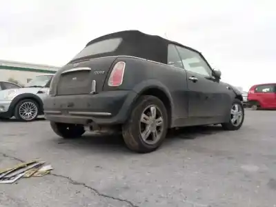 Veículo de Sucata mini cabrio (r52) cooper do ano 2001 alimentado 