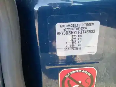 Утилизация автомобиля citroen c4 picasso feel года 2015 питание bh01