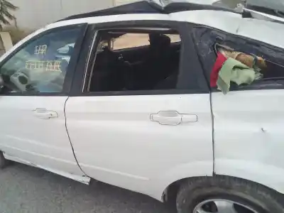 Veicolo di demolizione ssangyong actyon 200 xdi 4wd limited dell'anno 2009 alimentato d20dt