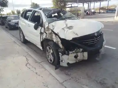 Veicolo di demolizione ssangyong actyon 200 xdi 4wd limited dell'anno 2009 alimentato d20dt