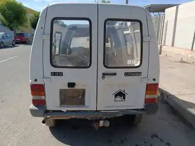 Scrapping Vehicle citroen c15 d of the year 2001 powered wjx