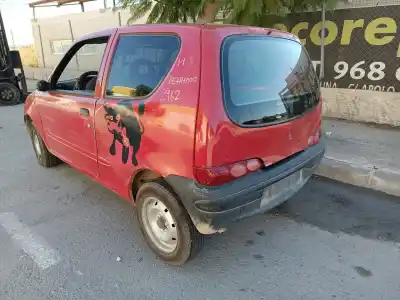 Véhicule à la ferraille fiat seicento (187) active de l'année 2007 alimenté 187a1000