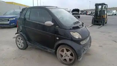 Veicolo di demolizione smart cabrio pulse dell'anno 2002 alimentato g13