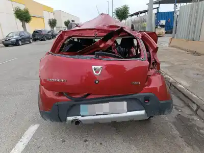 Sloopvoertuig dacia sandero laureate music van het jaar 2012 aangedreven k9k e8