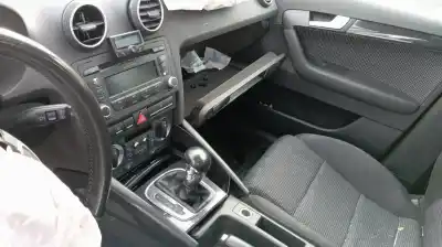 Veículo de Sucata audi a3 (8p1) 2.0 tdi 16v do ano 2007 alimentado bkd