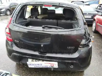 Scrapping Vehicle dacia sandero ambiance of the year 2011 powered k9k892