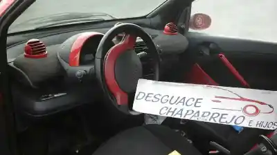 Veículo de Sucata smart coupe pure do ano 2001 alimentado g 13