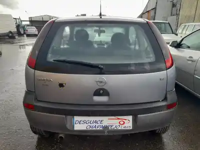 Scrapping Vehicle opel corsa c blue line of the year 2003 powered z12xe