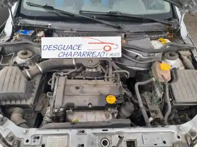 Scrapping Vehicle opel corsa c blue line of the year 2003 powered z12xe