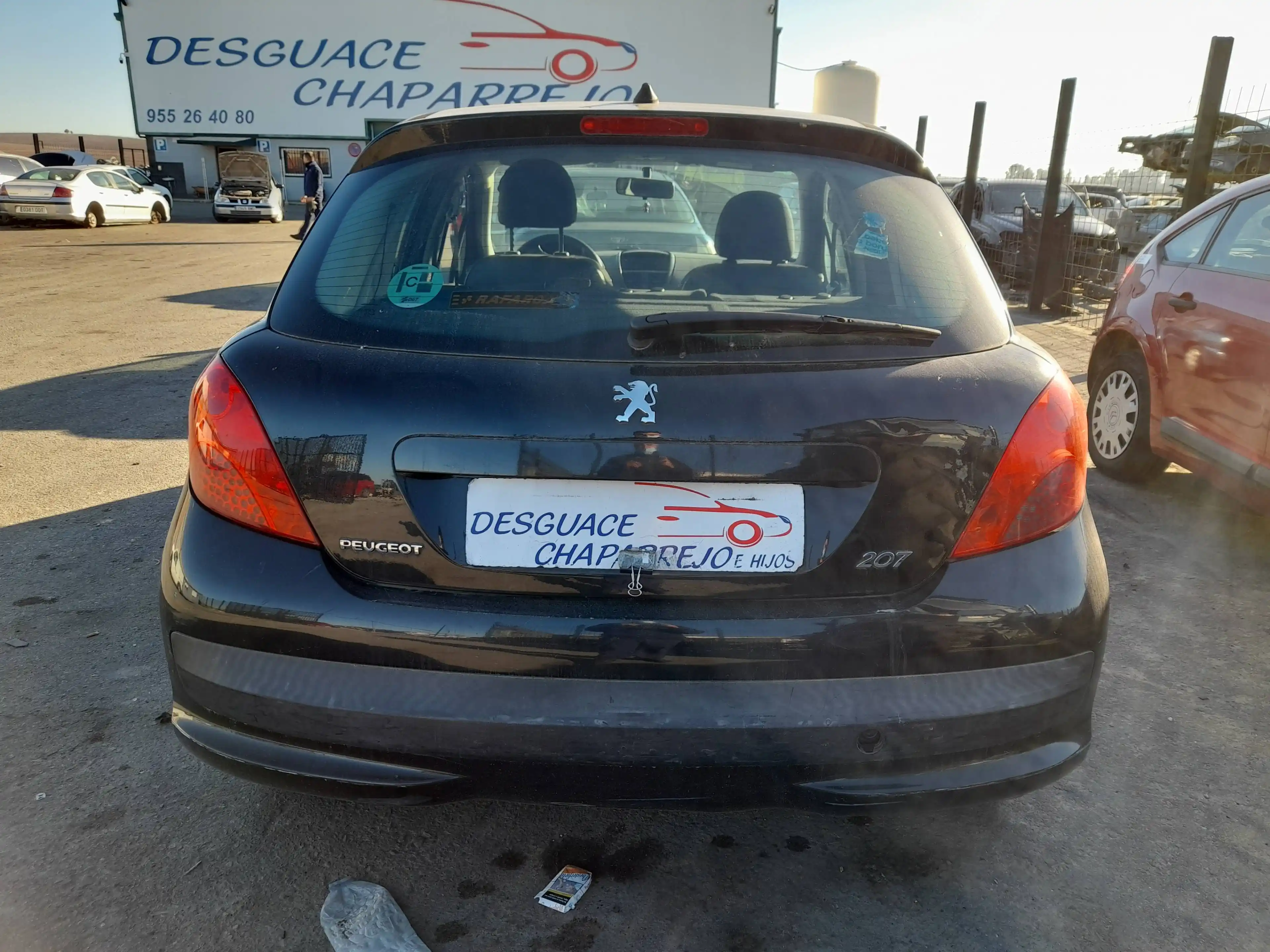 KIT SPAZZOLA TERGICRISTALLO PER PEUGEOT 207 POSTERIORE LUNOTTO