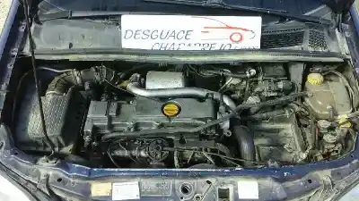 Veicolo di demolizione opel zafira a club dell'anno 2002 alimentato y20dth