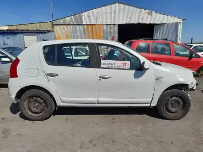 Scrapping Vehicle dacia sandero ambiance of the year 2010 powered d4f732