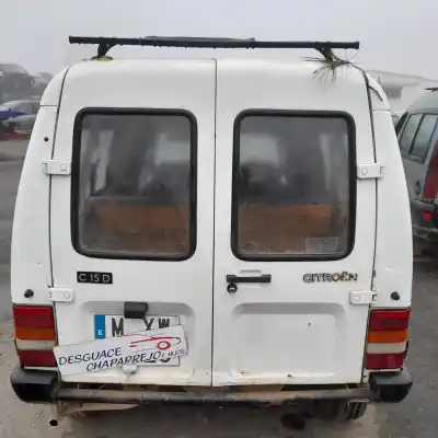 Scrapping Vehicle citroen c15 d of the year 1999 powered 161a