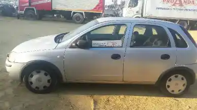 Scrapping Vehicle opel corsa c blue line of the year 2004 powered z13dt
