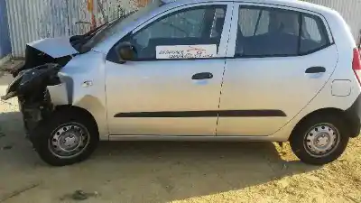 Scrapping Vehicle hyundai i10 classic of the year 2010 powered g4hg