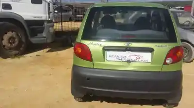 Scrapping Vehicle daewoo matiz cd of the year 2002 powered f8cv