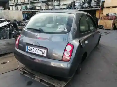 Scrapping Vehicle nissan micra (k12e) 1.2 cat of the year 2004 powered cr12