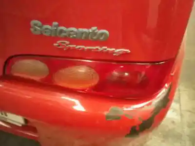 Verschrottungsfahrzeug fiat seicento (187) sporting des jahres 2001 angetrieben 187a1000