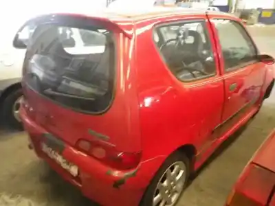 Verschrottungsfahrzeug fiat seicento (187) sporting des jahres 2001 angetrieben 187a1000