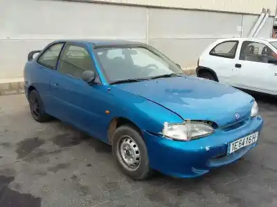 Veicolo di demolizione hyundai accent (x3) 1.3 cat dell'anno 1998 alimentato g4eh
