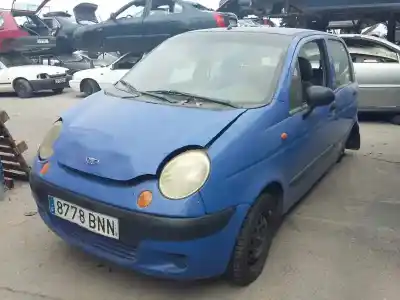 Veículo de Sucata daewoo matiz cd do ano 1997 alimentado f8cv