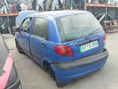 Veículo de Sucata daewoo matiz cd do ano 1997 alimentado f8cv