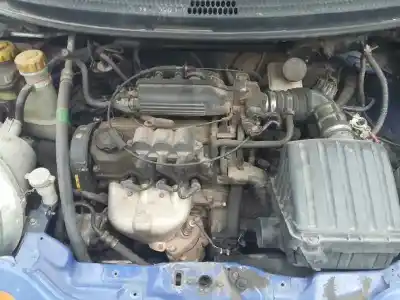 Veículo de Sucata daewoo matiz cd do ano 1997 alimentado f8cv