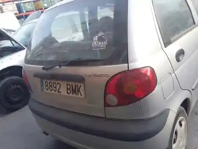 Veículo de Sucata daewoo matiz cd do ano 2001 alimentado f8cv