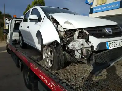 Scrapping Vehicle dacia sandero stepway of the year 2016 powered k9ke6
