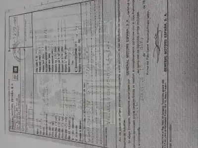 Veículo de Sucata OPEL OMEGA B CD Familiar do ano 1994 alimentado X20XEV