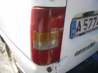 Veículo de Sucata citroen jumpy furgón confort chapa do ano 1995 alimentado d9b