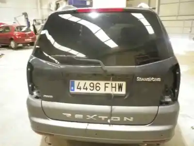 Утилизация автомобиля ssangyong rexton 270 xvt premium года 2006 питание d27dtp