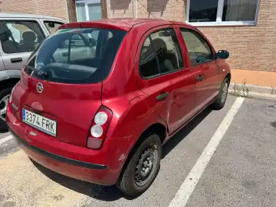 Veículo de Sucata nissan micra iii (k12) 1.2 16v do ano 2007 alimentado cr12