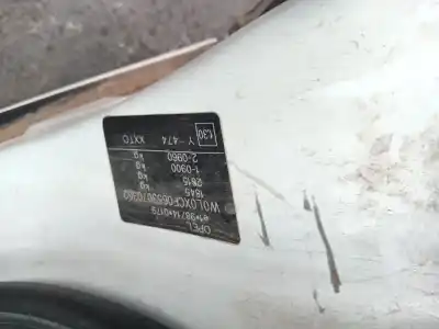 Veicolo di demolizione opel combo tour 1.3 cdti 16v dell'anno 2005 alimentato z13dt