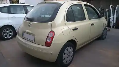 Veículo de Sucata nissan micra iii (k12) 1.2 16v do ano 2005 alimentado cg12de,cr12de