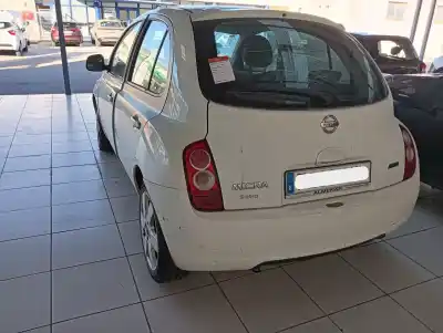 Veículo de Sucata nissan micra iii (k12) 1.2 16v do ano 2010 alimentado cr12