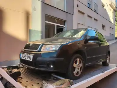 Scrapping Vehicle SKODA FABIA I (6Y2)  of the year 2006 powered BNV