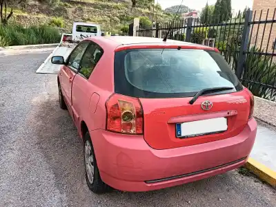 Scrapping Vehicle toyota corolla (_e12_) 1.4 vvt-i (zze120_) of the year 2005 powered 4zzfe