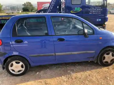 Veicolo di demolizione daewoo matiz 0.8 cat dell'anno 1997 alimentato af8cv