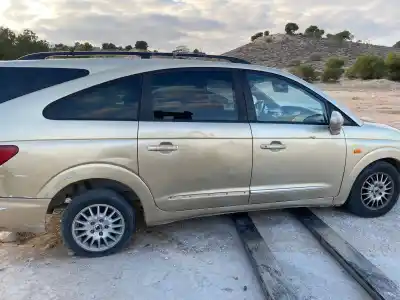 Scrapping Vehicle ssangyong rodius i 2.7 xdi of the year 2005 powered d27dt