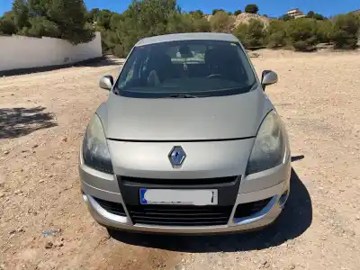 Scrapping Vehicle renault scenic iii (jz) 1.5 dynamique of the year 2009 powered k9k g8