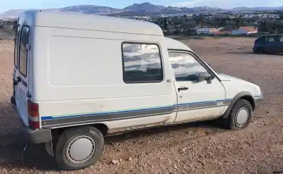 Scrapping Vehicle CITROEN C15 D-161-A of the year 0 powered 161A