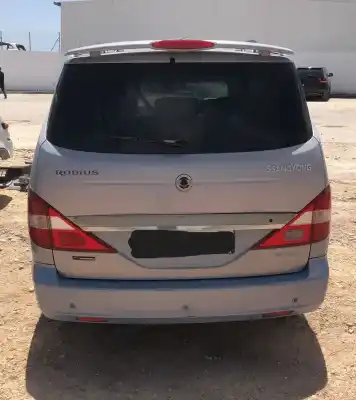 Scrapping Vehicle ssangyong rodius xdi of the year 0 powered d27dt