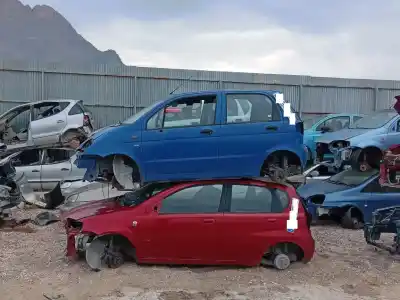 Sloopvoertuig daewoo matiz cd van het jaar 2000 aangedreven a-f8cv-g