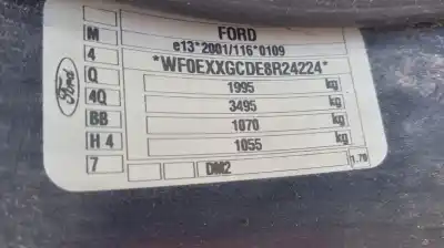 Здавання транспортного засобу ford focus c-max (cap) ambiente (d) року 2008 потужний kkda